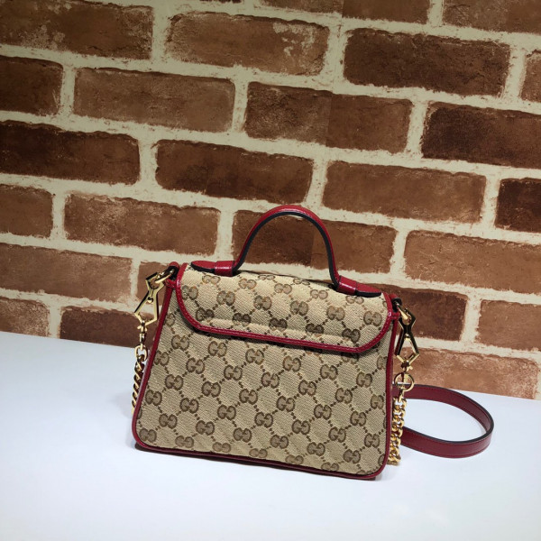G*u*i gg marmont mini top handle bag