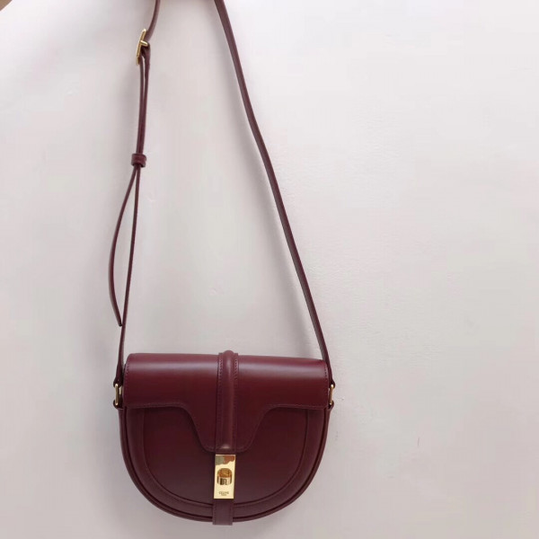 Ce**e small besace 16 bag in satinated calfskin