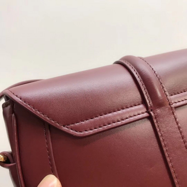 Ce**e small besace 16 bag in satinated calfskin