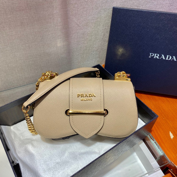 Pra*a saffiano leather Pra*a sidonie bag