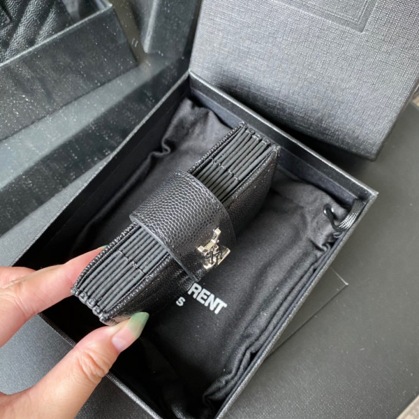 YSL MONOGRAM BUSINESS CARD CASE