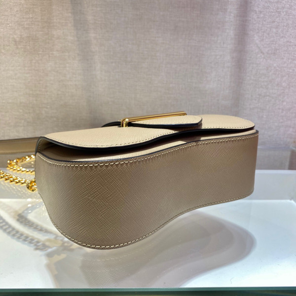 Pra*a saffiano leather Pra*a sidonie bag