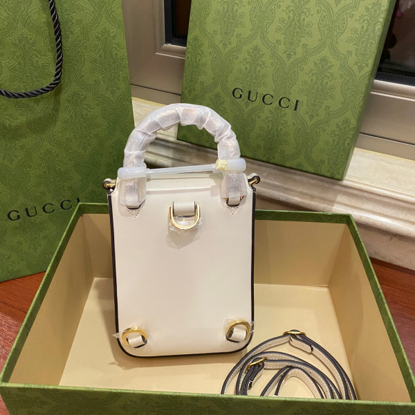 G*u*i bamboo mini handbag