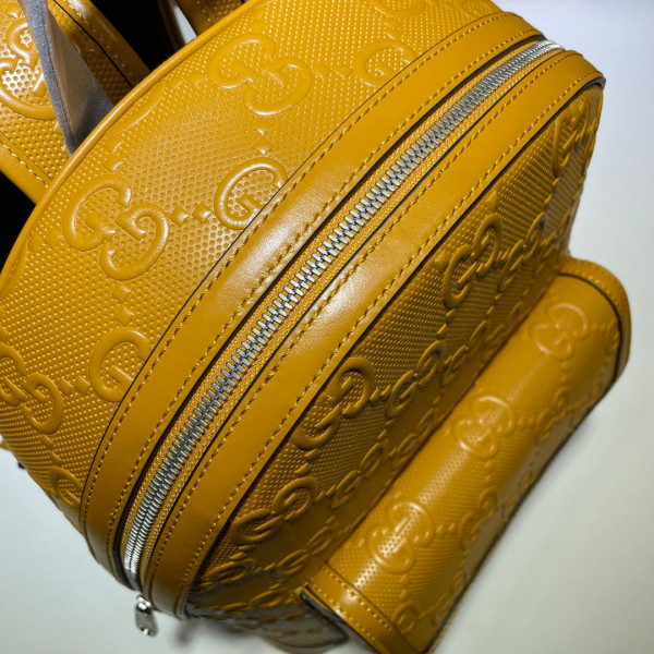 G*u*i gg embossed backpack