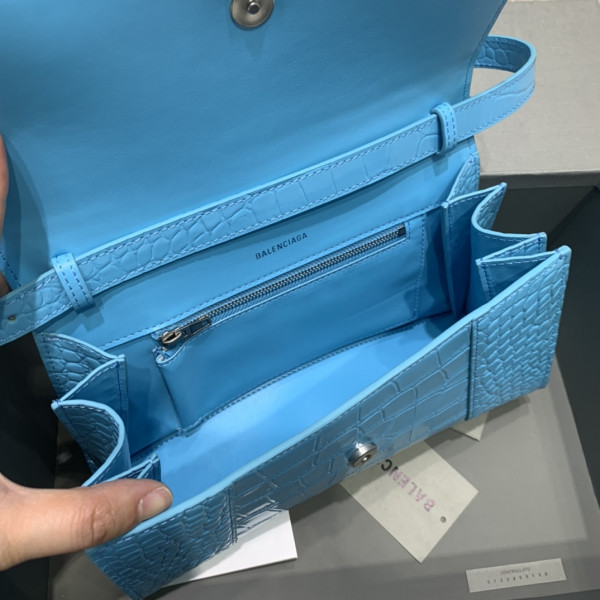 Ba*len*cia*ga hourglass chain bag