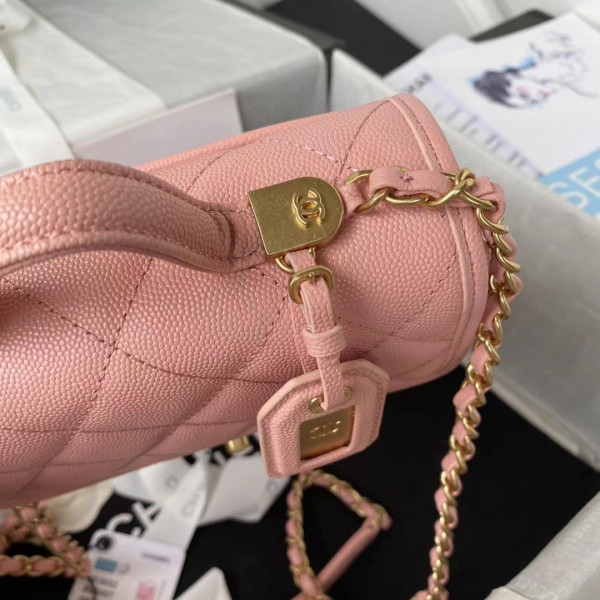 CL SMALL FLAP BAG WITH TOP HANDLE