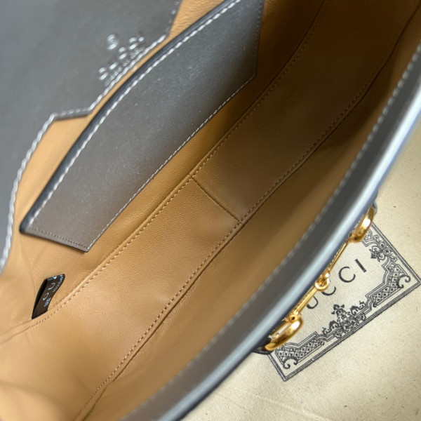 G*u*i horsebit 1955 lizard mini bag