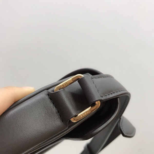 Ce**e small besace 16 bag in satinated calfskin