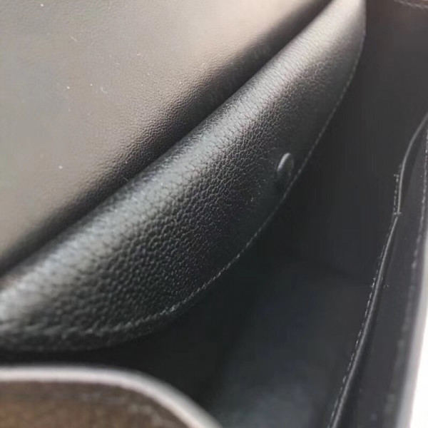 H**mes verrou chaine bag goat skin