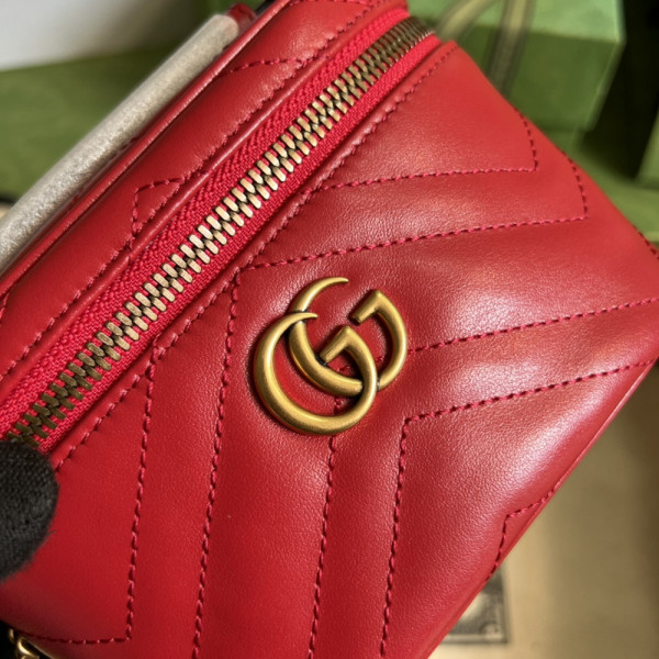 G*u*i gg marmont mini top handle bag