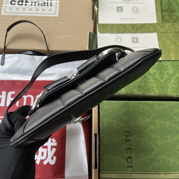 G*u*i horsebit chain small shoulder bag