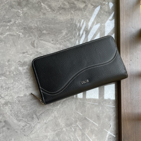 D*or saddle zipped long wallet