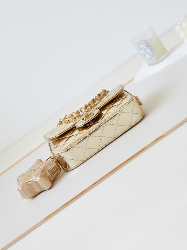 CL MINI FLAP BAG & STAR COIN PURSE