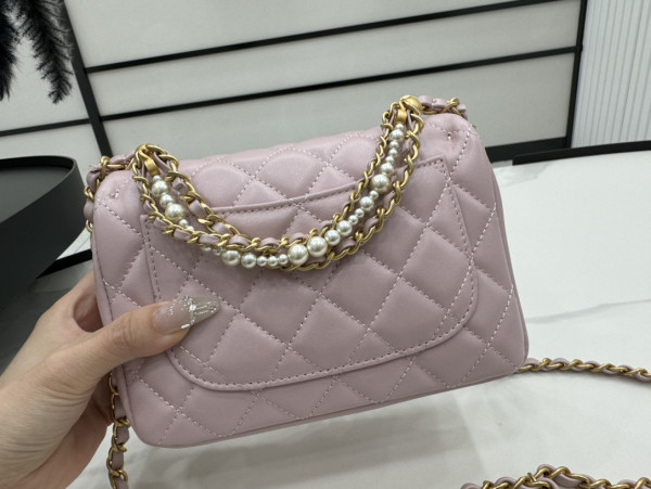 CL MINI FLAP BAG-12.5x17x5cm