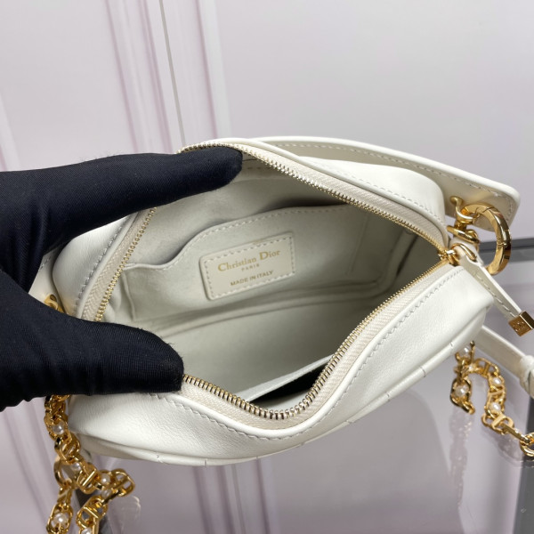 small D*or caro top handle camera bag-19*13*4.5cm