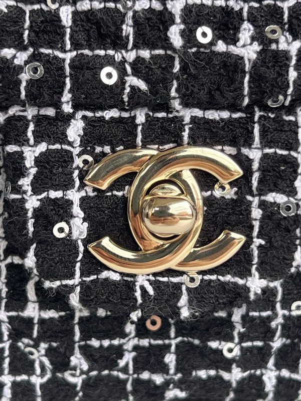 CL FLAP BAG WITH TOP HANDLE-20*12*6cm