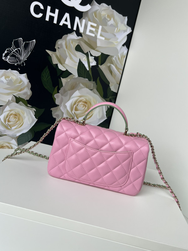CL FLAP BAG WITH TOP HANDLE-20*12*6cm