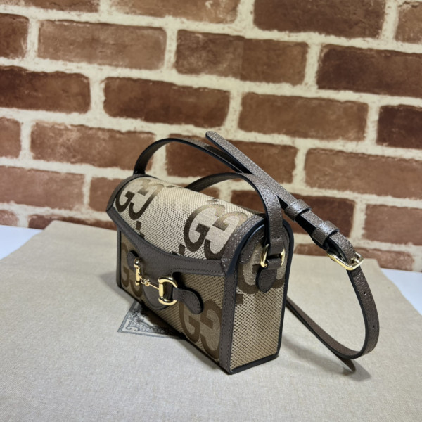 G*u*i horsebit 1955 mini bag-18*12*5cm