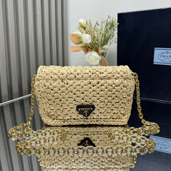 Pra*a crochet shoulder bag