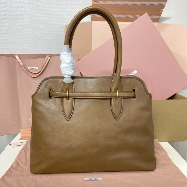 MIUMIU Aventure nappa leather bag