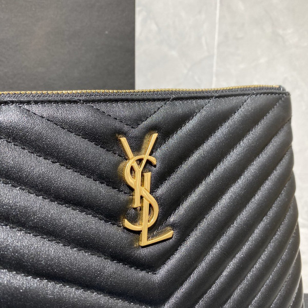 YSL MONOGRAM CLUTCH